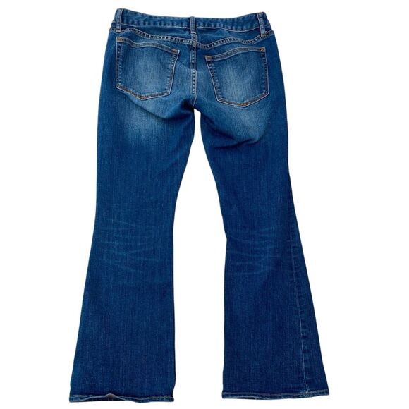 Gap 1969 Curvy Bootcut Jeans Low Rise Stretch Blue Womens 27 Short - Picture 2 of 10